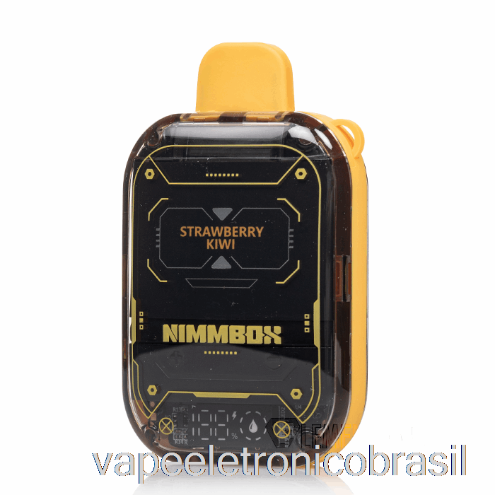 Vape Eletrônico Vapengin Nimmbox 10000 Descartável Morango Kiwi